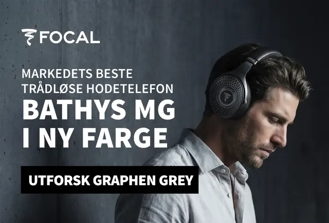 Focal Bathys MG i ny farge Graphen Grey head-fi hodetelefoner banner Soundgarden